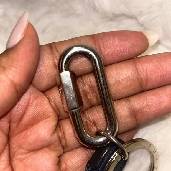Louis Vuitton Damier Azur Dragonne Keychain